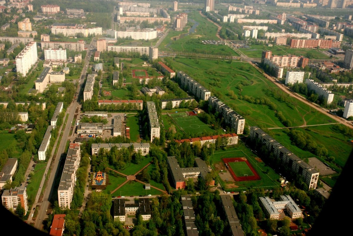 Парк Сосновая Поляна в Санкт-Петербурге