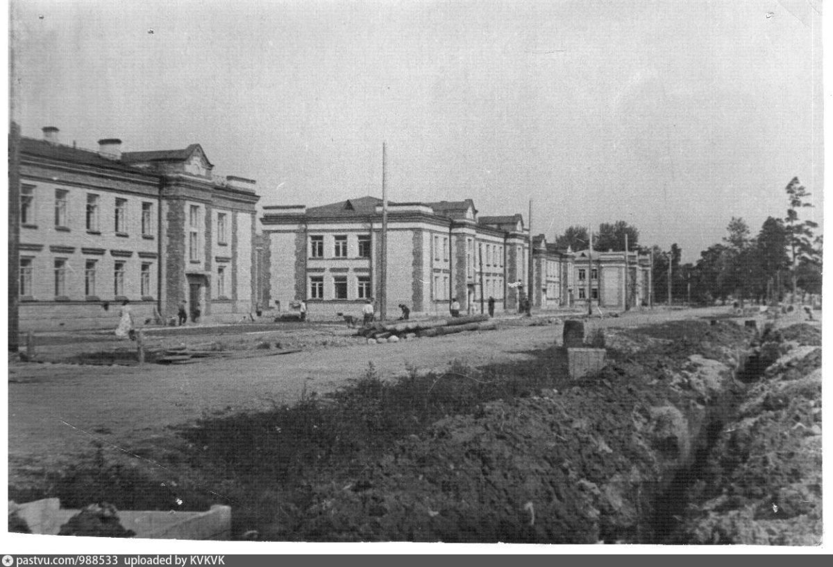Ленинград 1970 Сосновая Поляна Бульварная улица