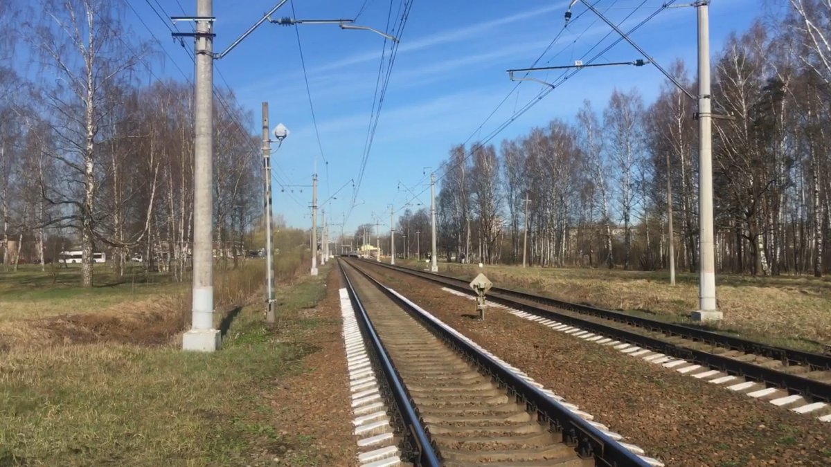 ЖД станция старый Петергоф