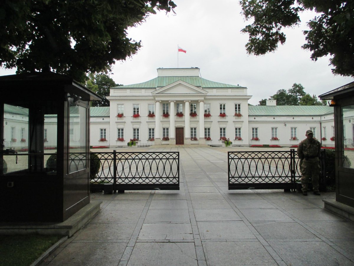 Дворец Бельведер Варшава
