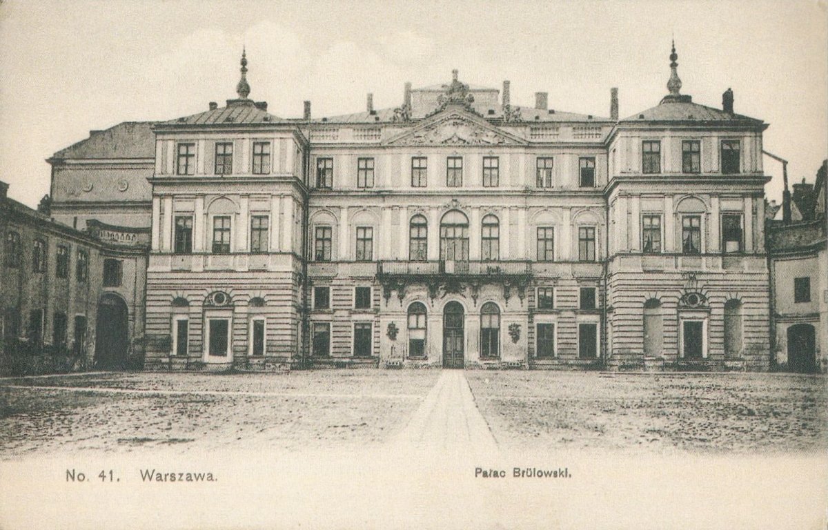 Брюльский дворец, Варшава