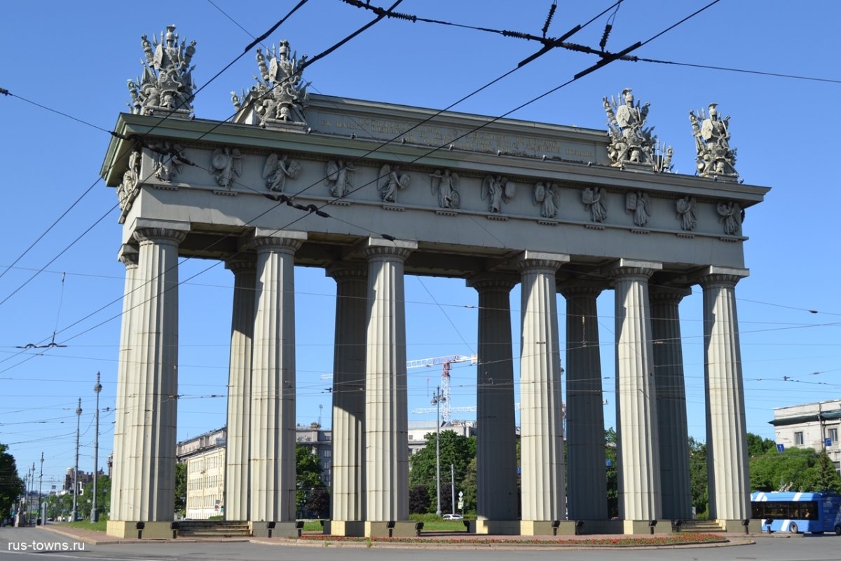 Московские ворота санкт петербург фото