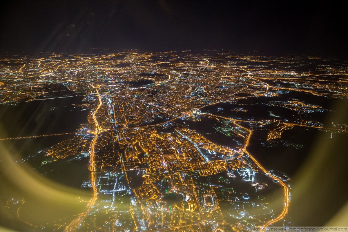 Санкт петербург из космоса фото