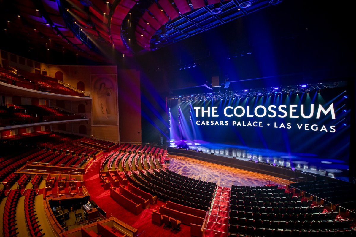 The Colosseum at Caesars Palace