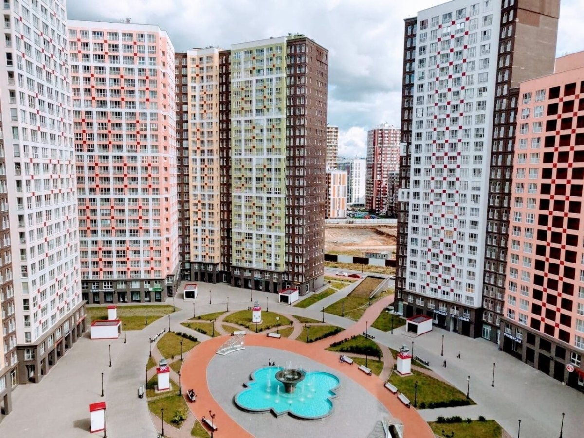 ЖК Лондон Кудрово фонтан