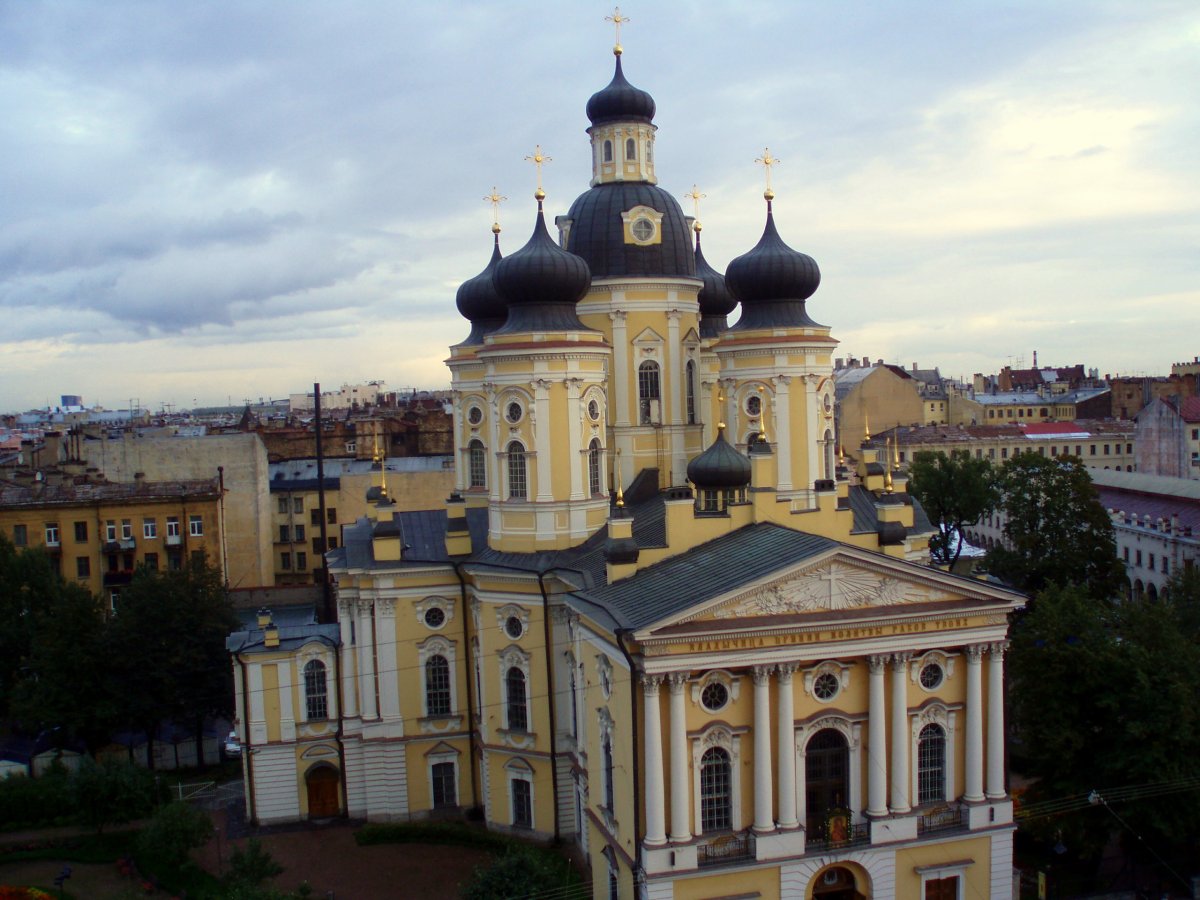 Пятиглавые храмы Санкт Петербурга