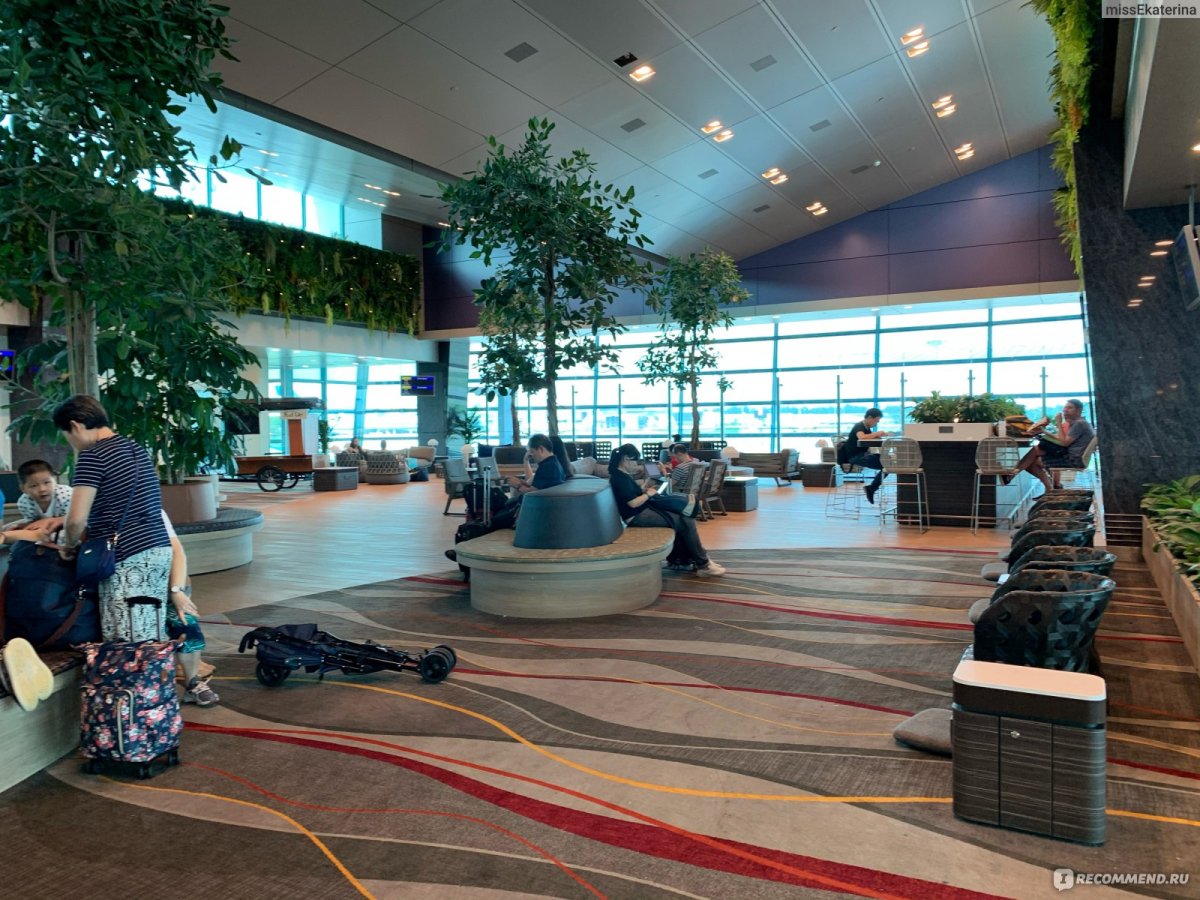 Сингапур Чанги транзитная зона