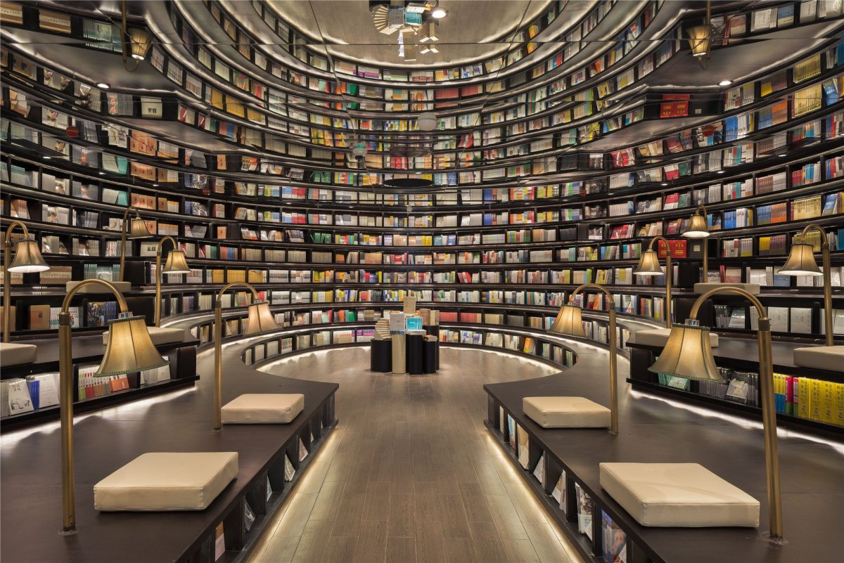 Zhongshuge bookstore, Ханчжоу, Китай