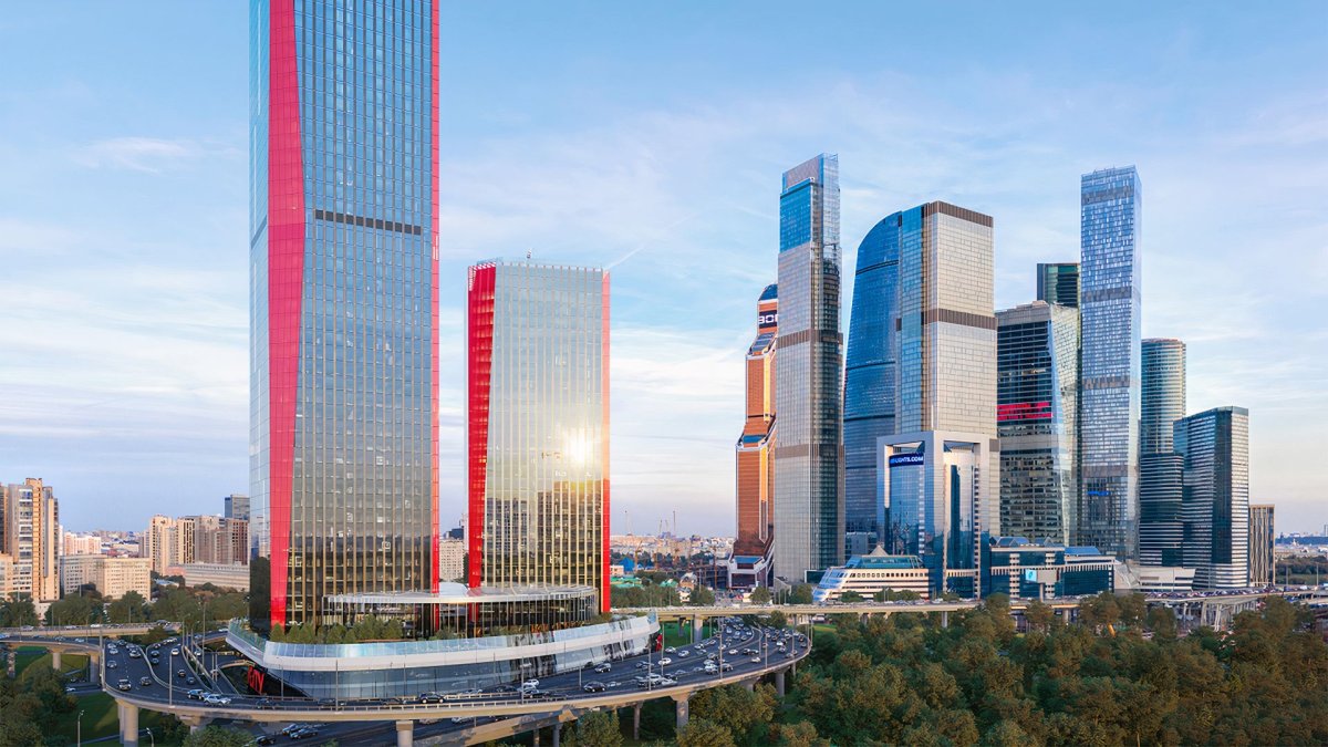 Башни Москва Сити 2022