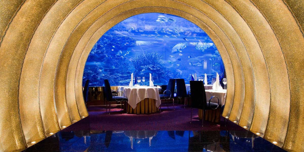 Dubai Burj al arab ресторан