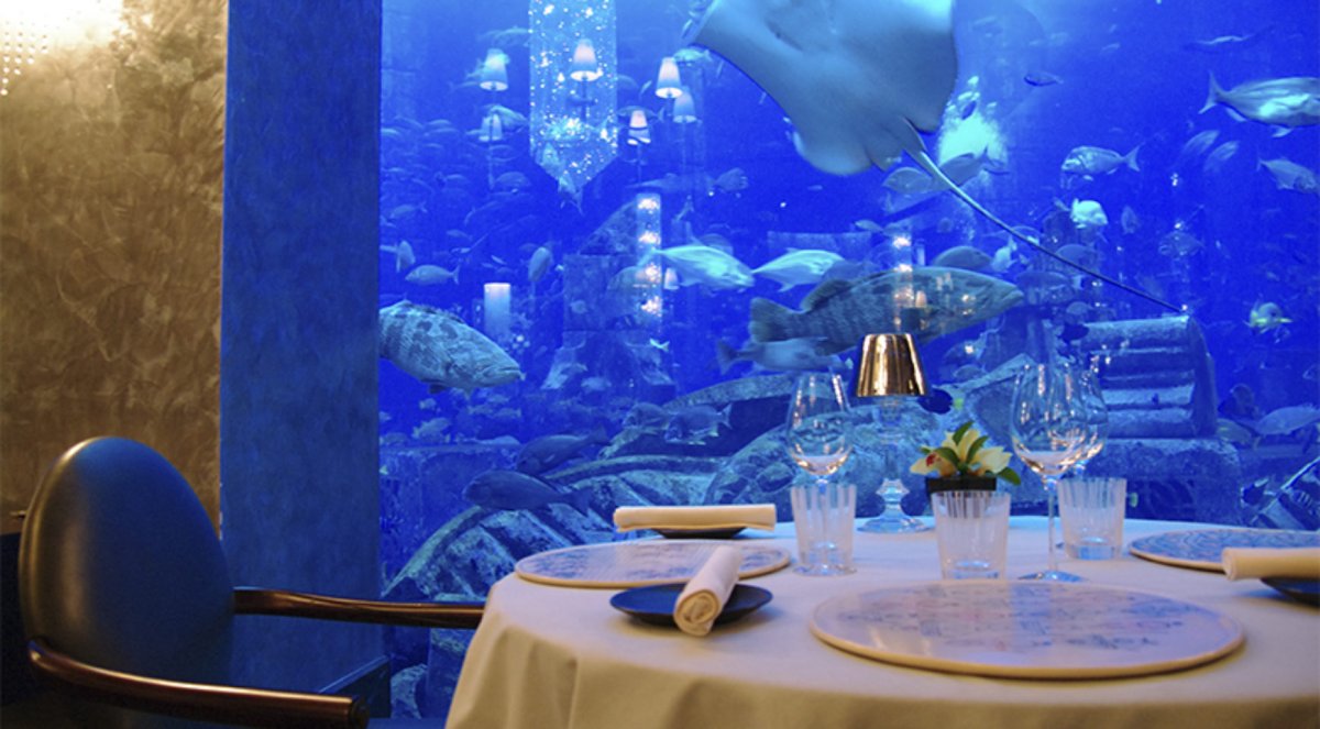 Atlantis the Palm ресторан Ossiano