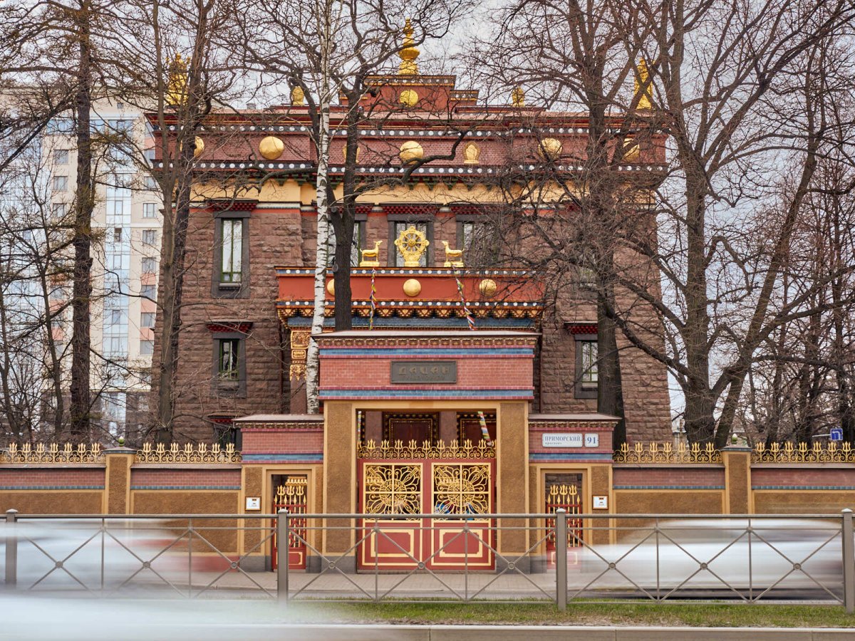 Буддийский храм дацан в Санкт-Петербурге