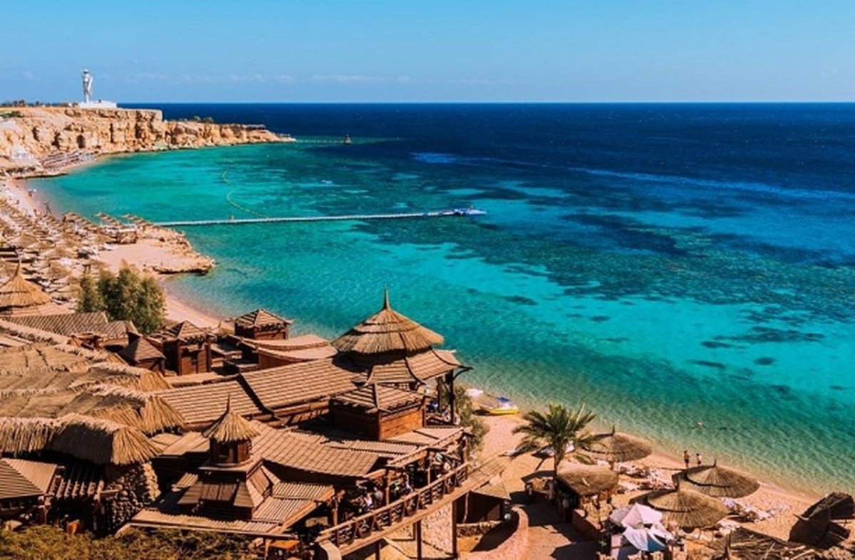 Красное море панорама