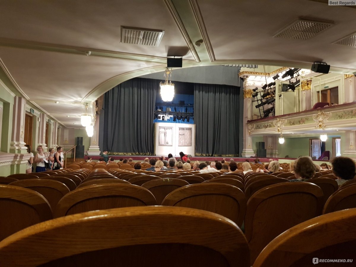 Театр Комиссаржевской СПБ зал