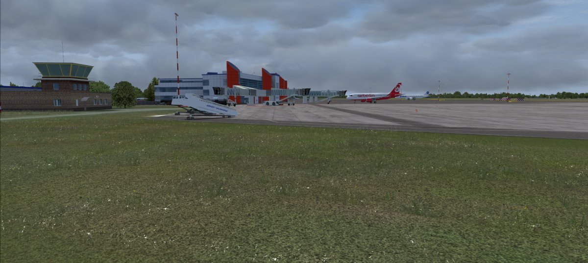 Храброво аэропорт 3d model