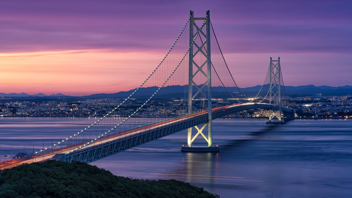 Akashi Kaikyo Bridge мост