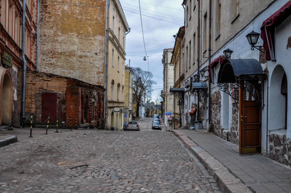 Выборг прогулка по городу