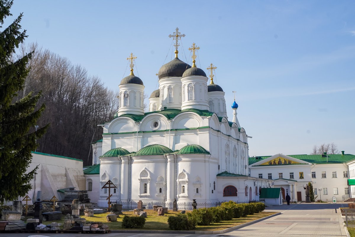 Благовещенского монастыря Нижний Новгород осень