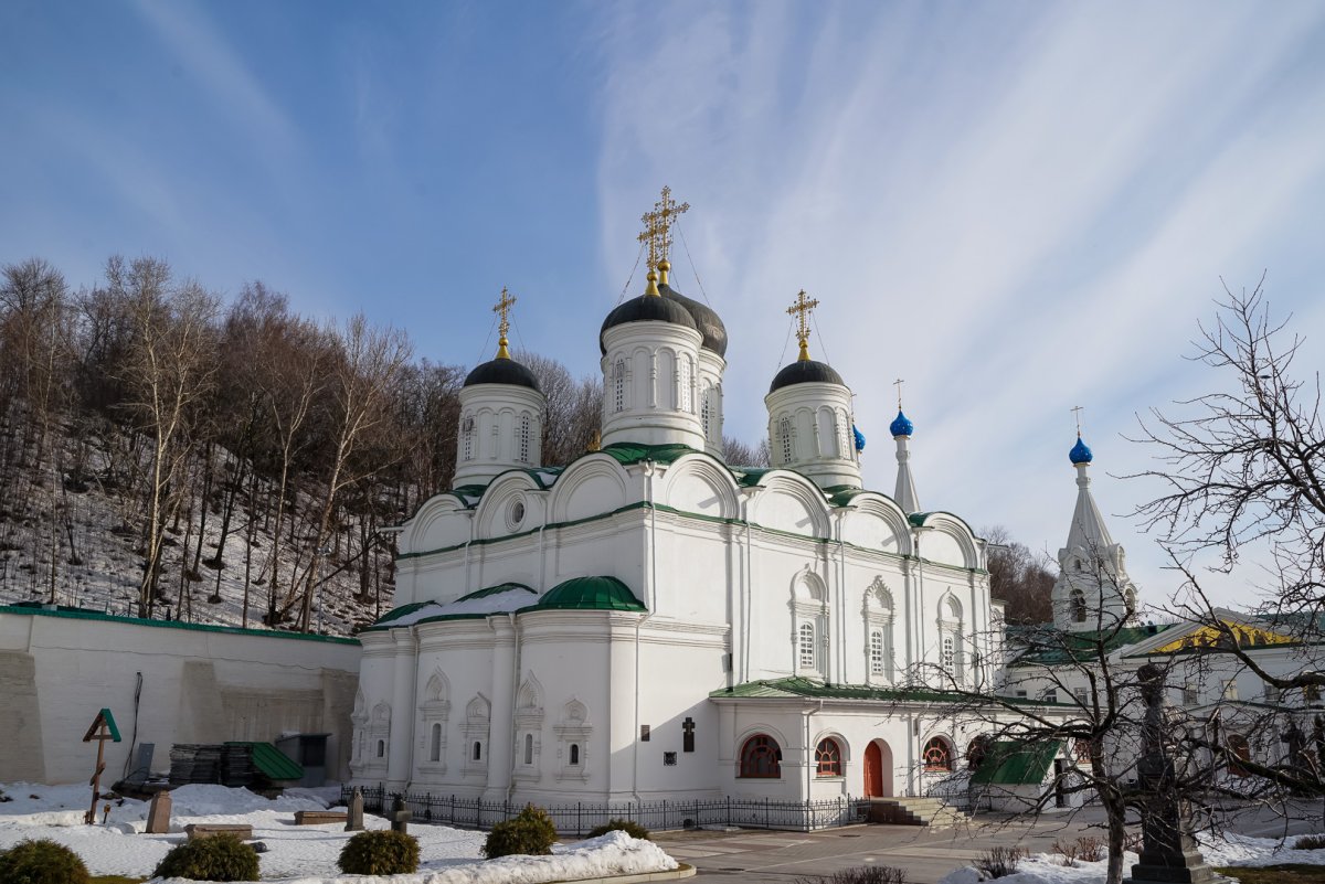 Благовещенского монастыря Нижний Новгород осень