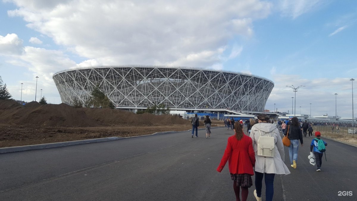 Стадион Волгоград Арена поплыл