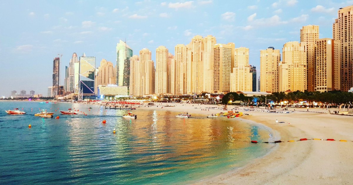 JBR Beach Дубай