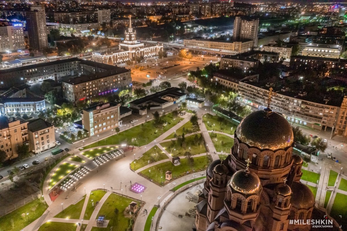 Волгоград аэросъемка