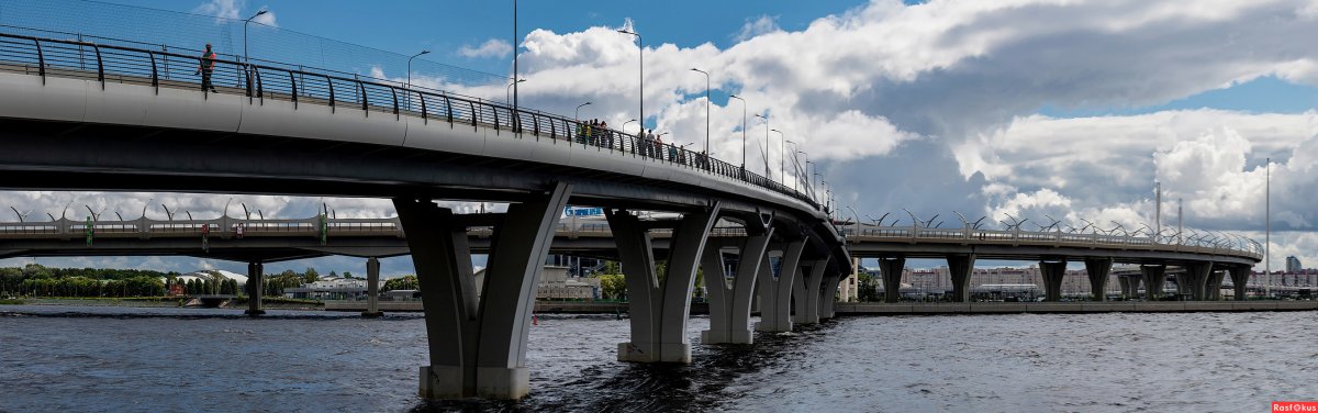 Мост на Крестовский остров