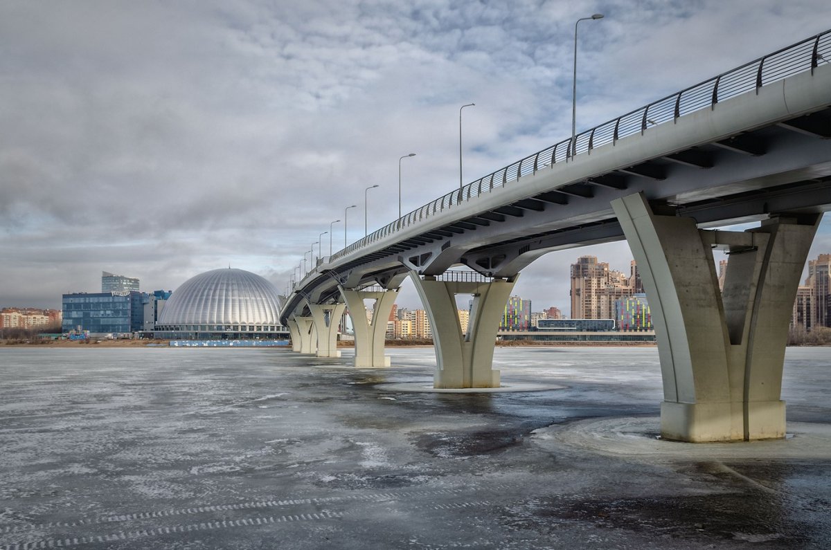 Яхтенный мост санкт петербург фото