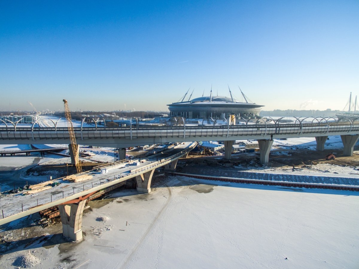 Яхтенный мост пространство Санкт-Петербург
