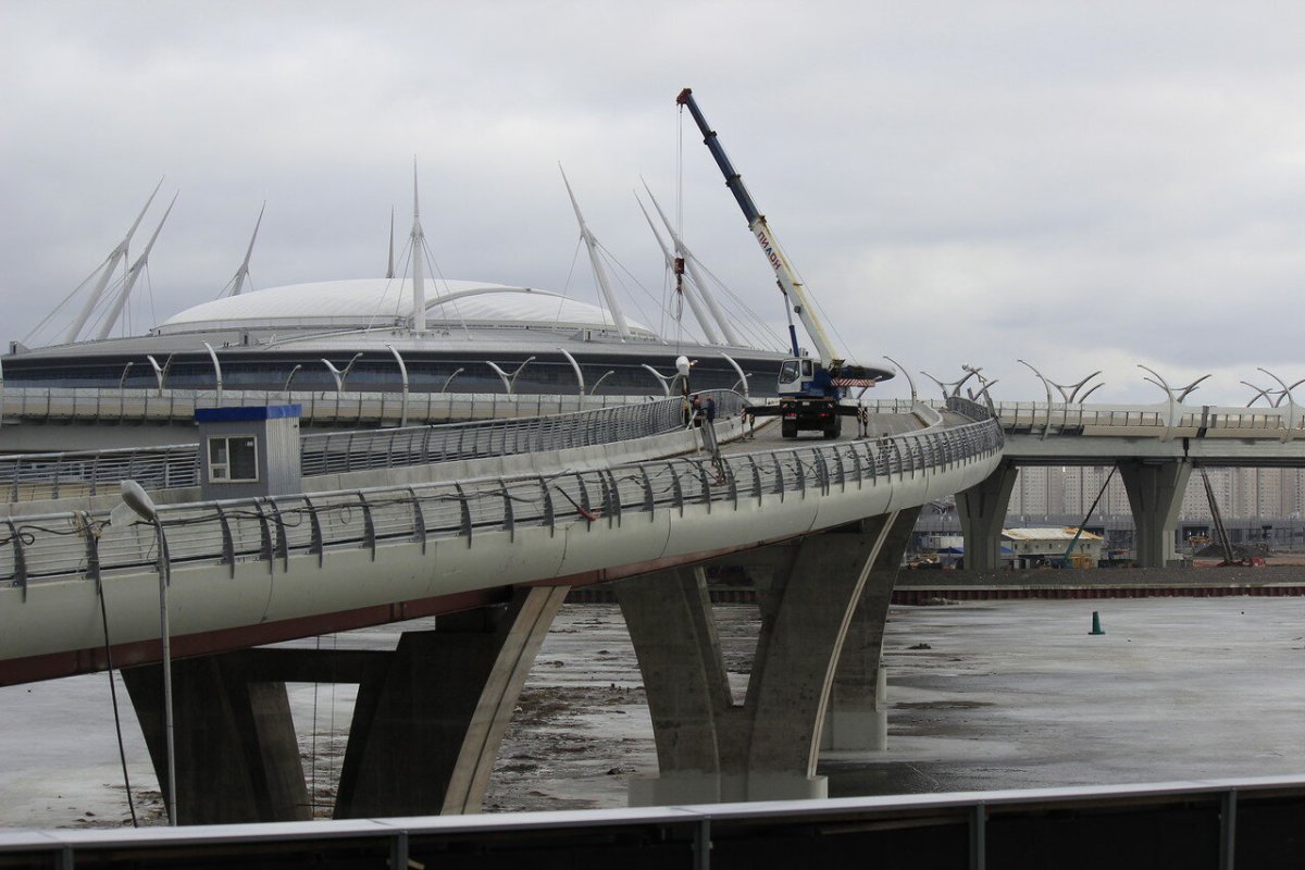 Смотровая площадка, Санкт-Петербург, яхтенный мост