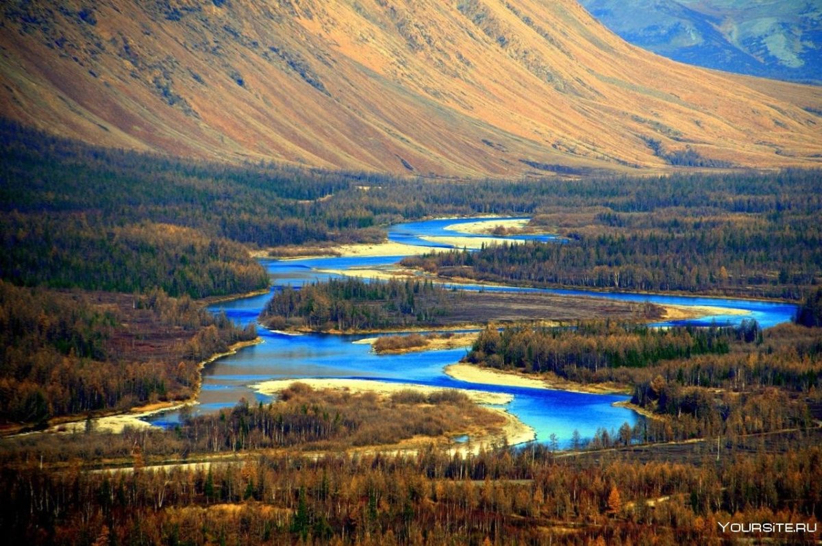 Река Собь Полярный Урал