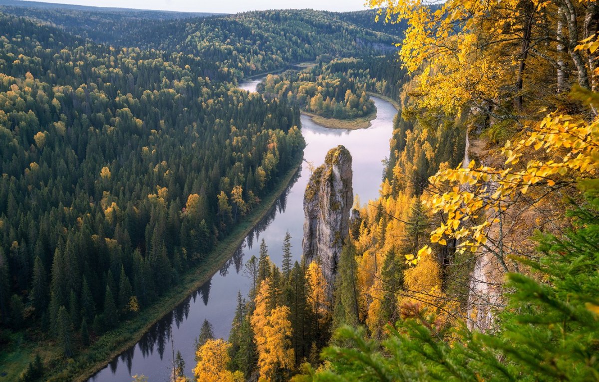 Пермский край река Усьва Исток