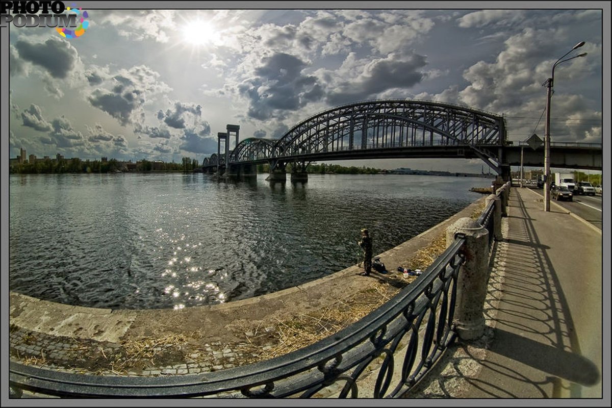 Финляндский мост в санкт петербурге фото