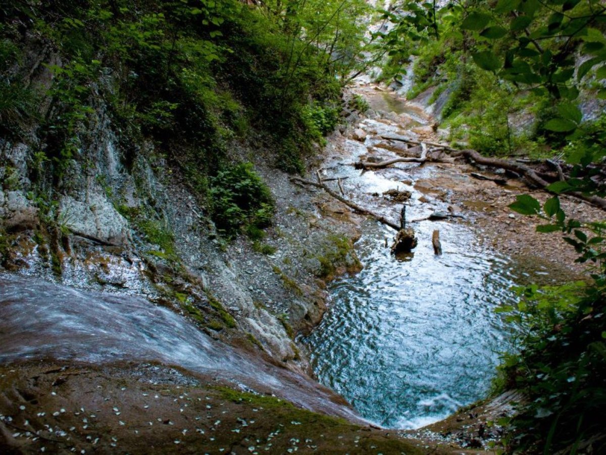 Гебиусский водопад Туапсинский район