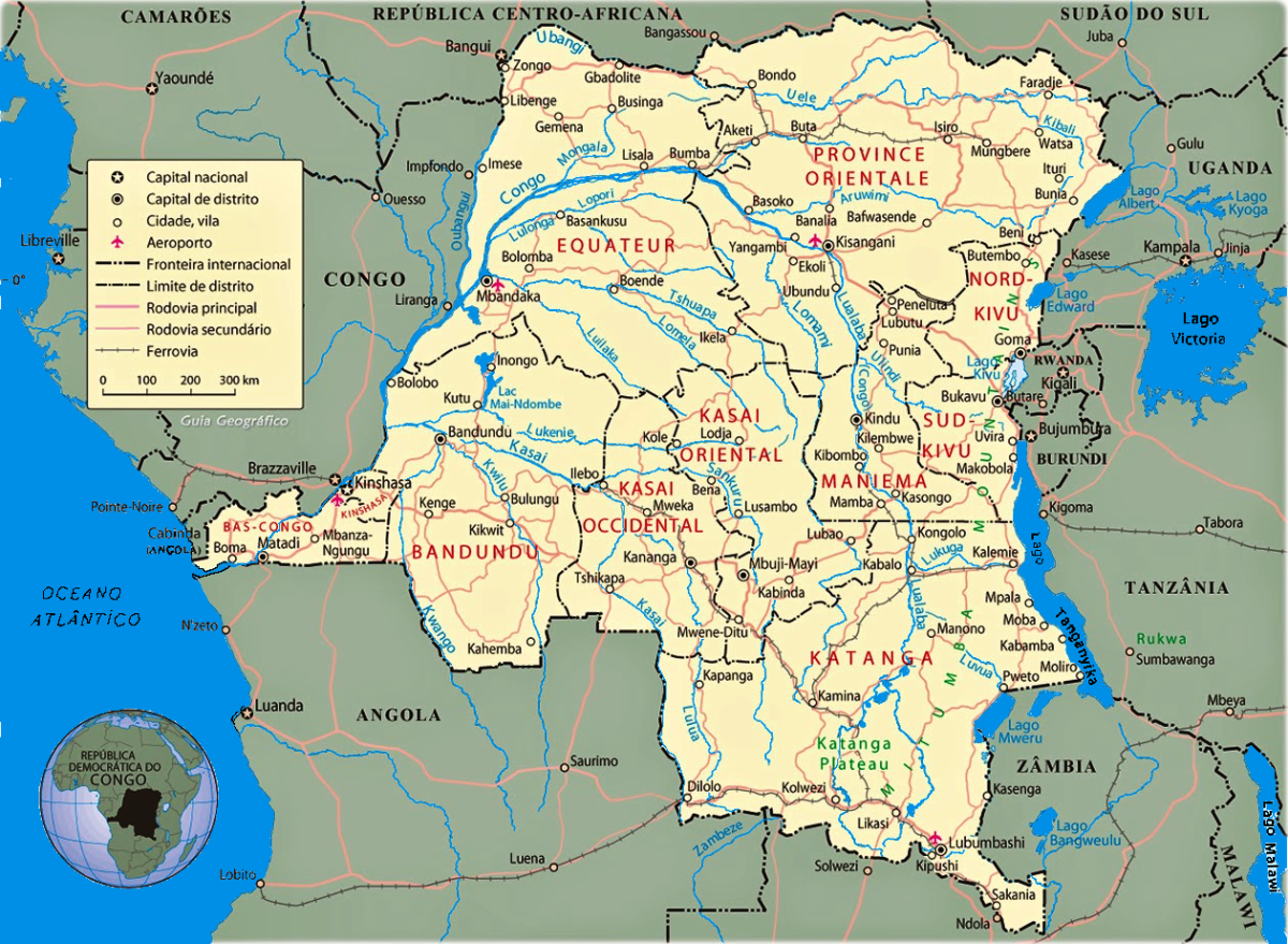 Река в северной части демократической республики конго