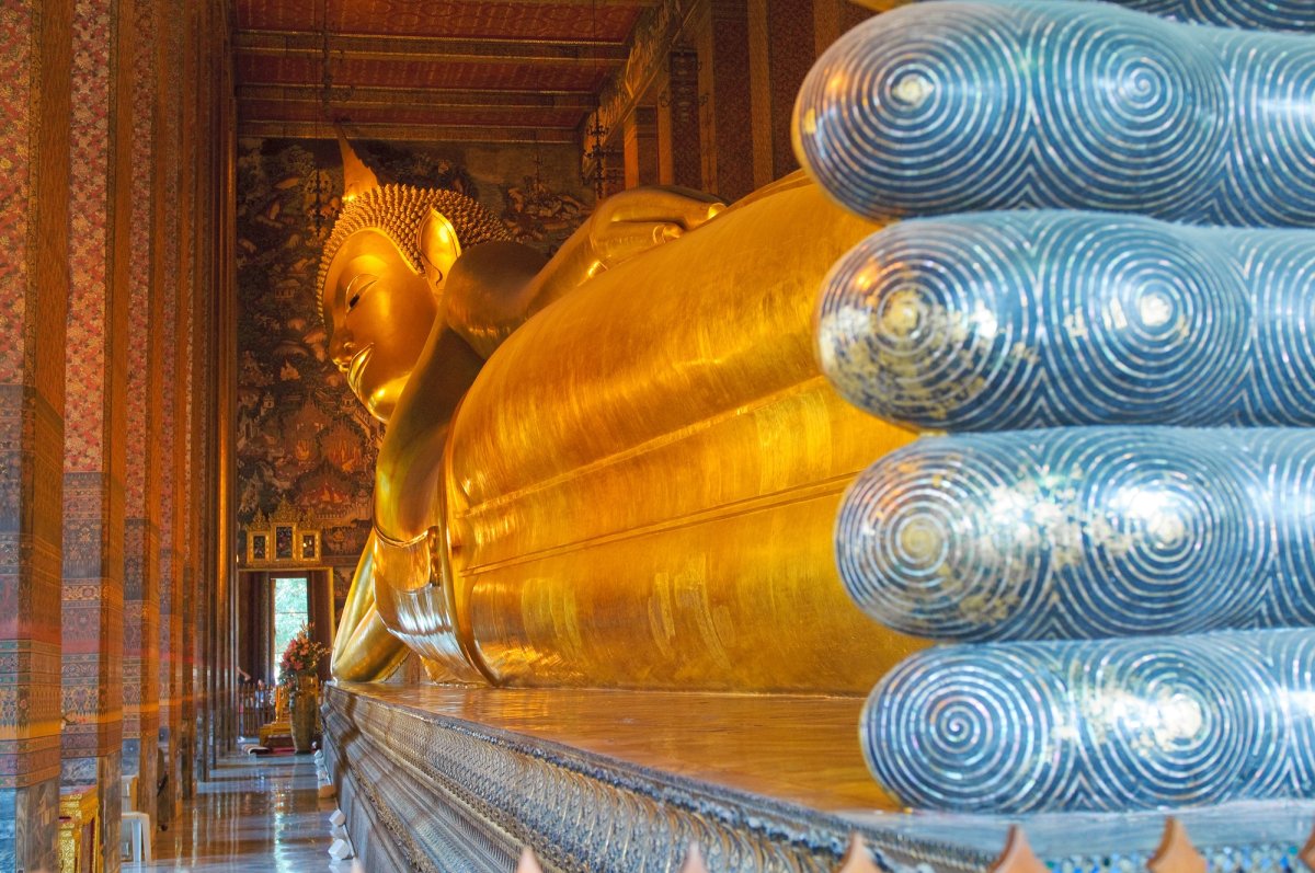 Bangkok wat pho изображение Будды