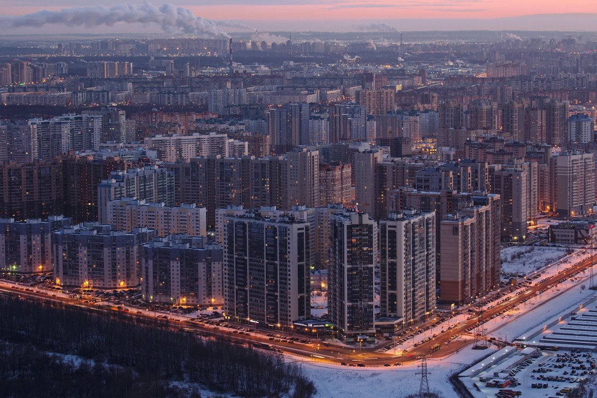 Мурино высотки