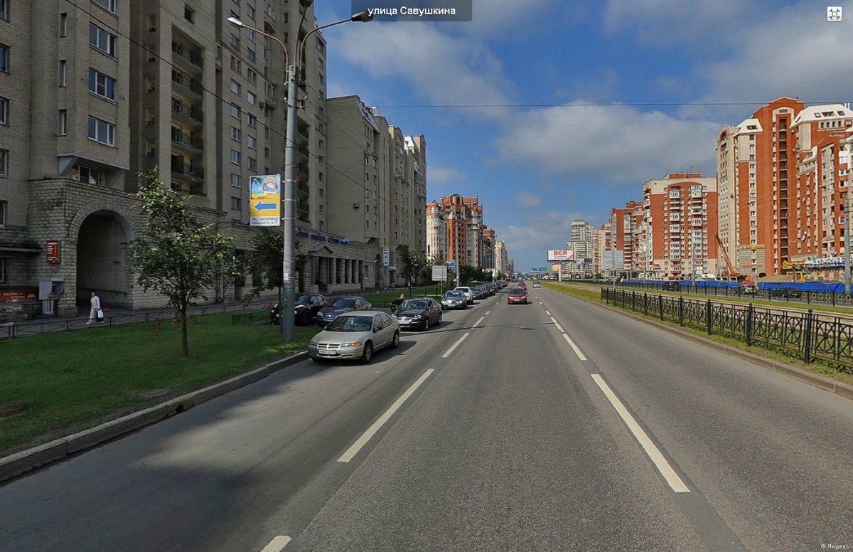 СПБ ул Савушкина
