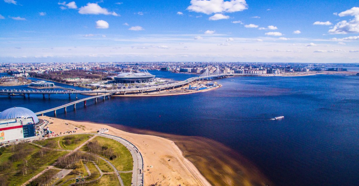 Парк 300-летия Санкт-Петербурга мост