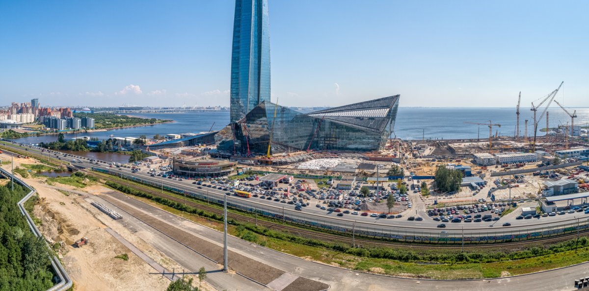 Приморский район СПБ И Лахта