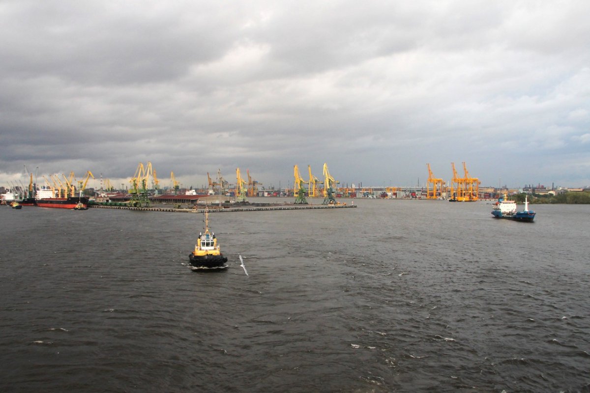 Морской порт санкт петербург фото