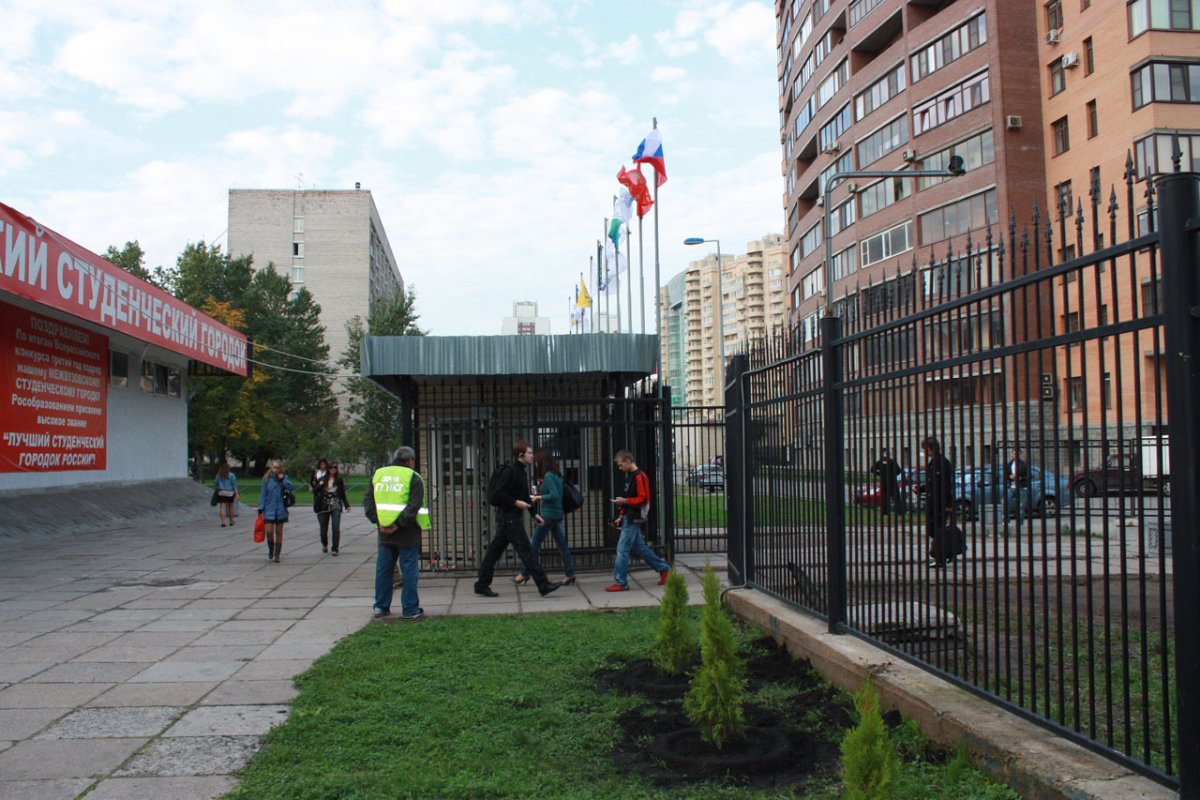 Студенческий городок Санкт-Петербург парк Победы