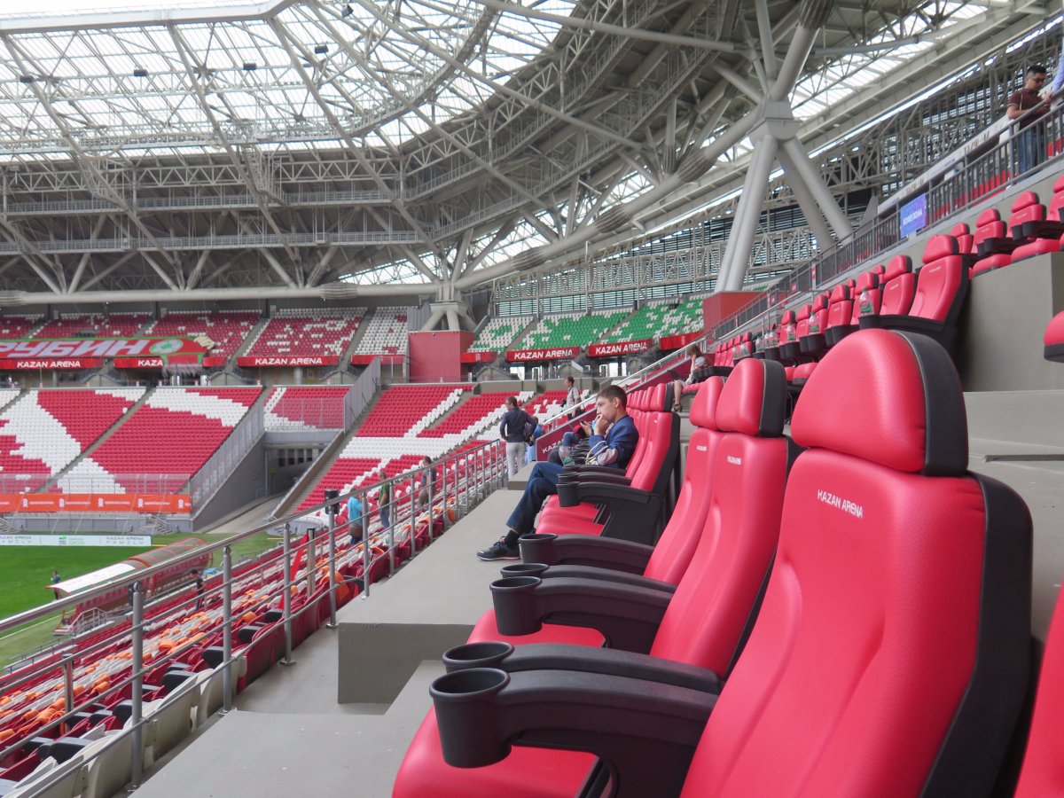 Казань Арена внутри