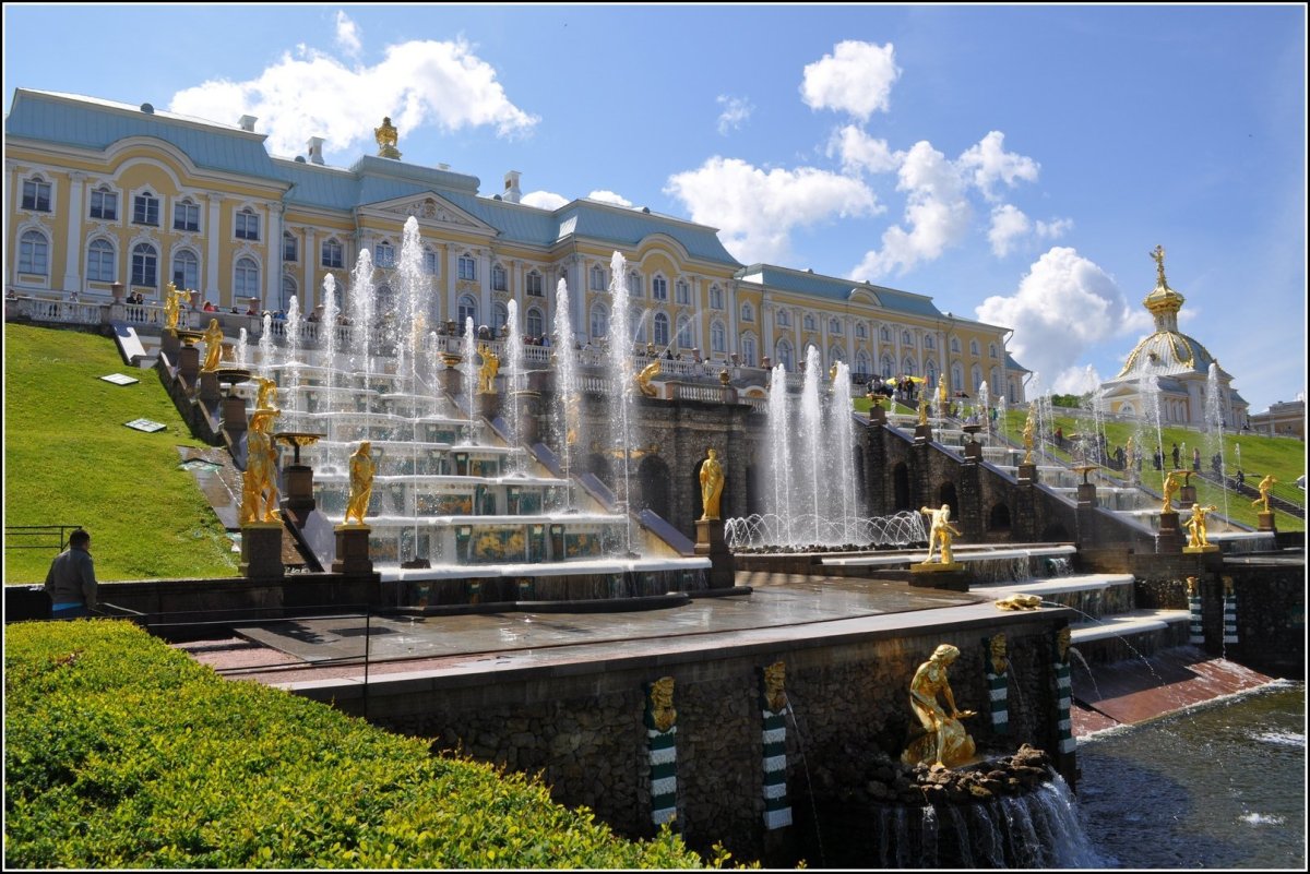 Петергоф фонтаны