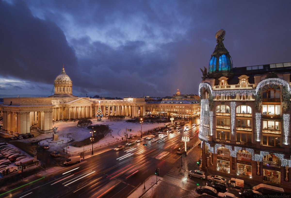 Петербург. Невский. Казанский собор
