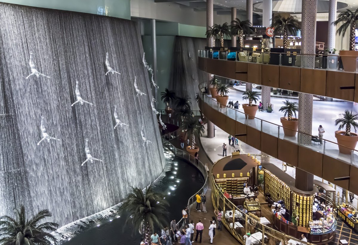 Dubai Mall Объединённые арабские эмираты