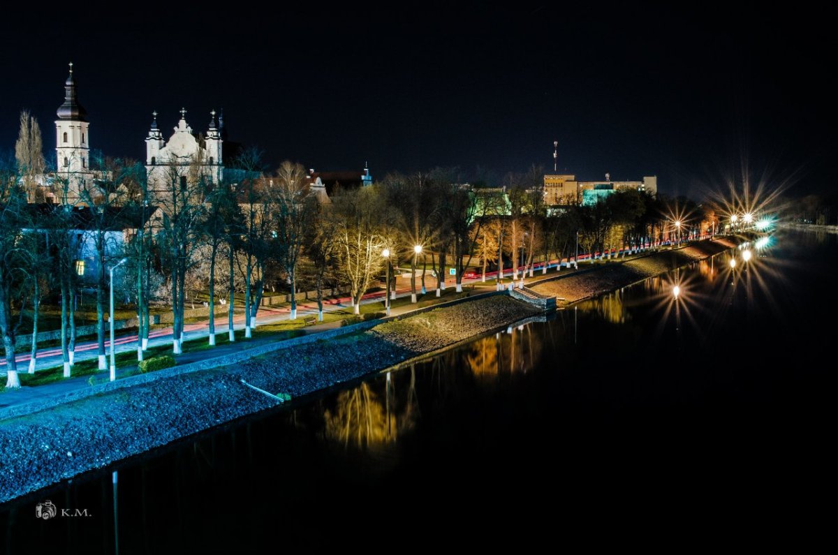 Набережная города Пинска