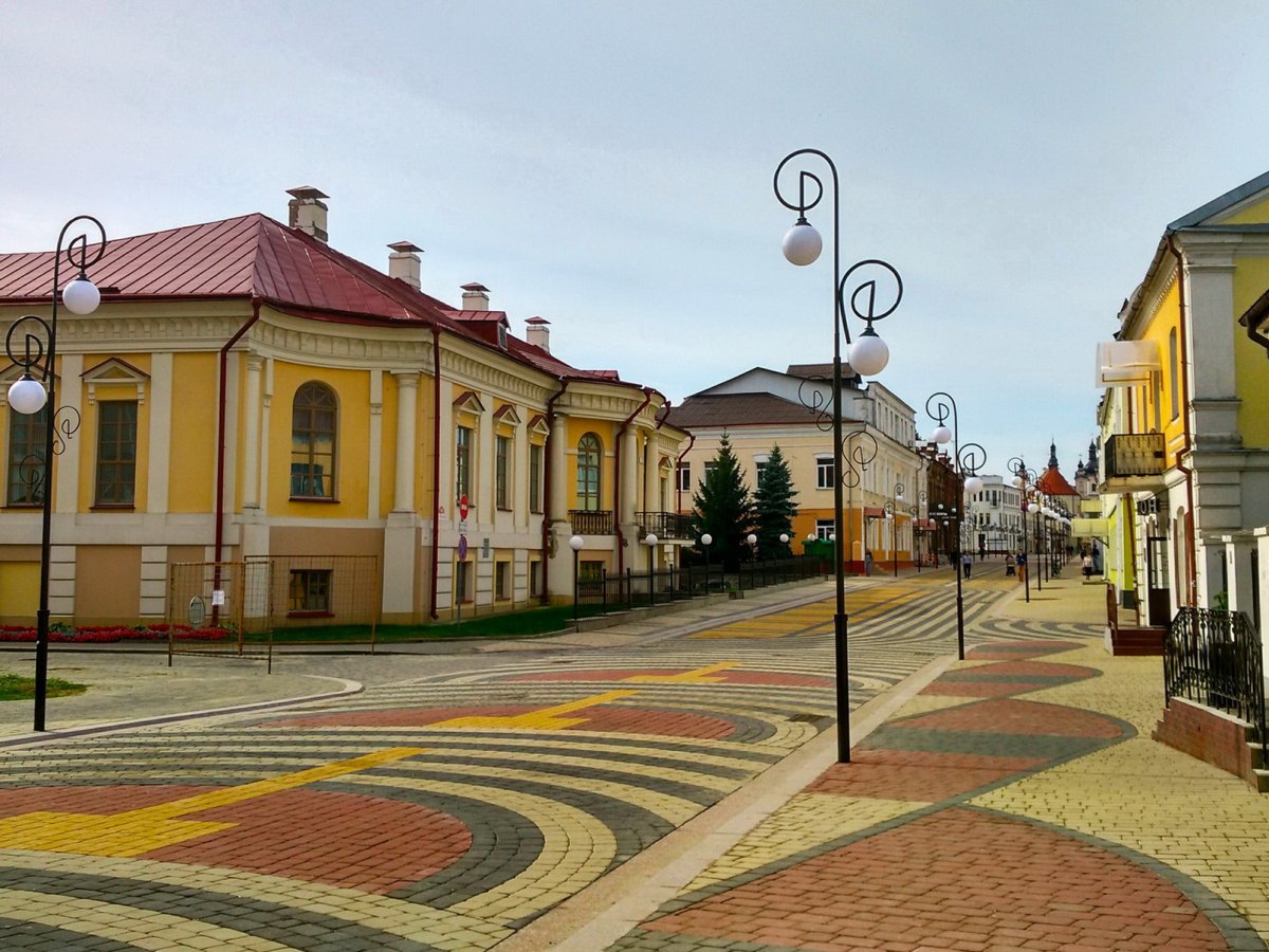 Современный город Пинск Беларусь