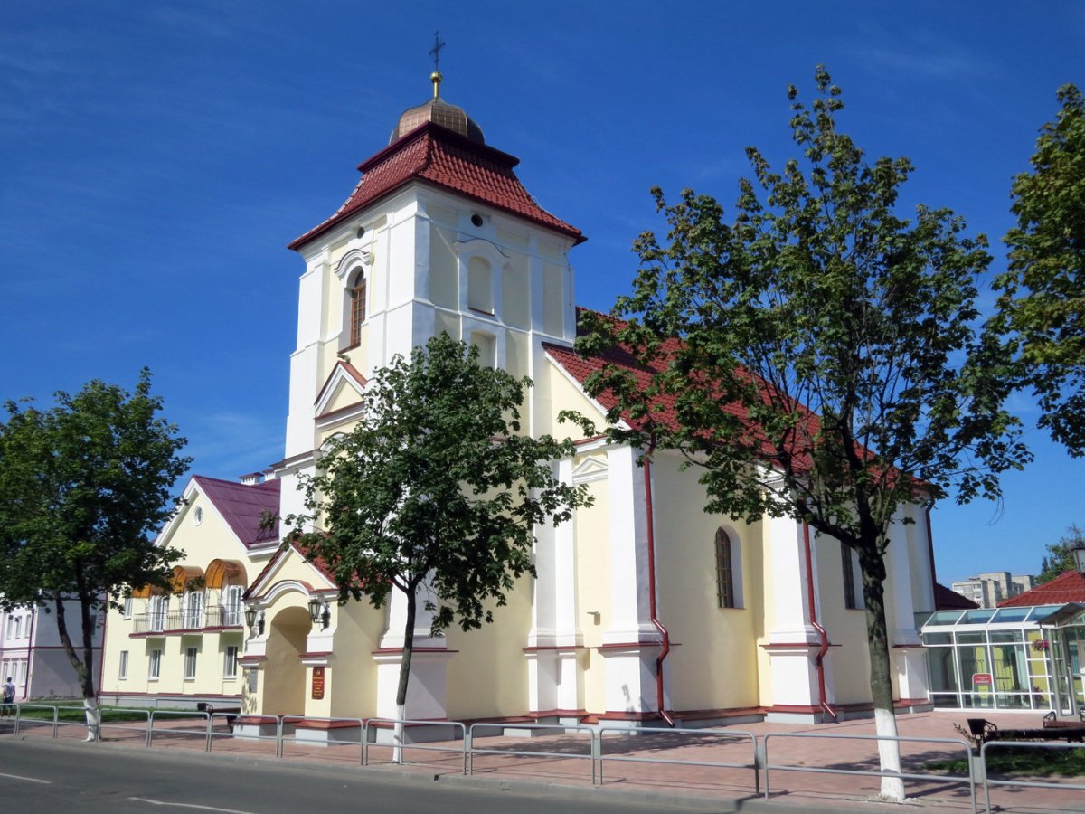 Пинск город костел