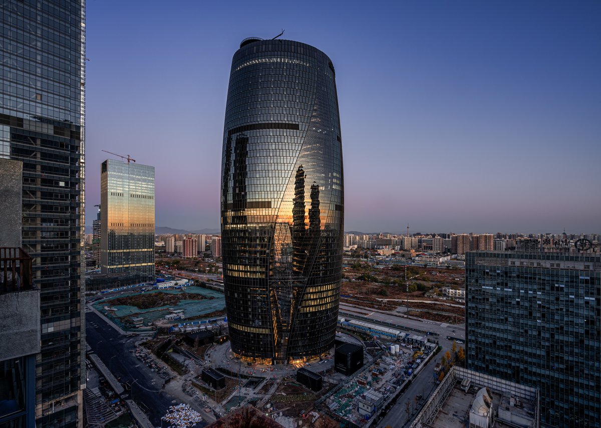 Башня Leeza Soho, Пекин, Китай